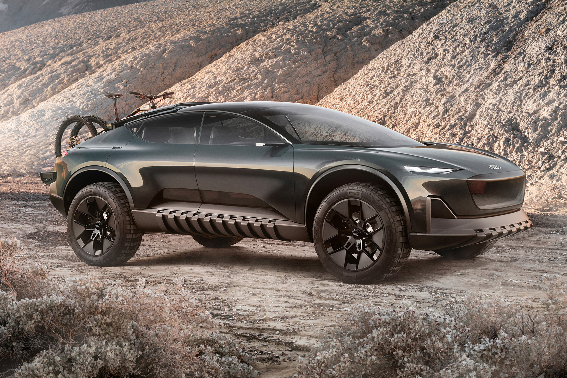 Audi's Activesphere EV concept is built for off-roading and augmented reality