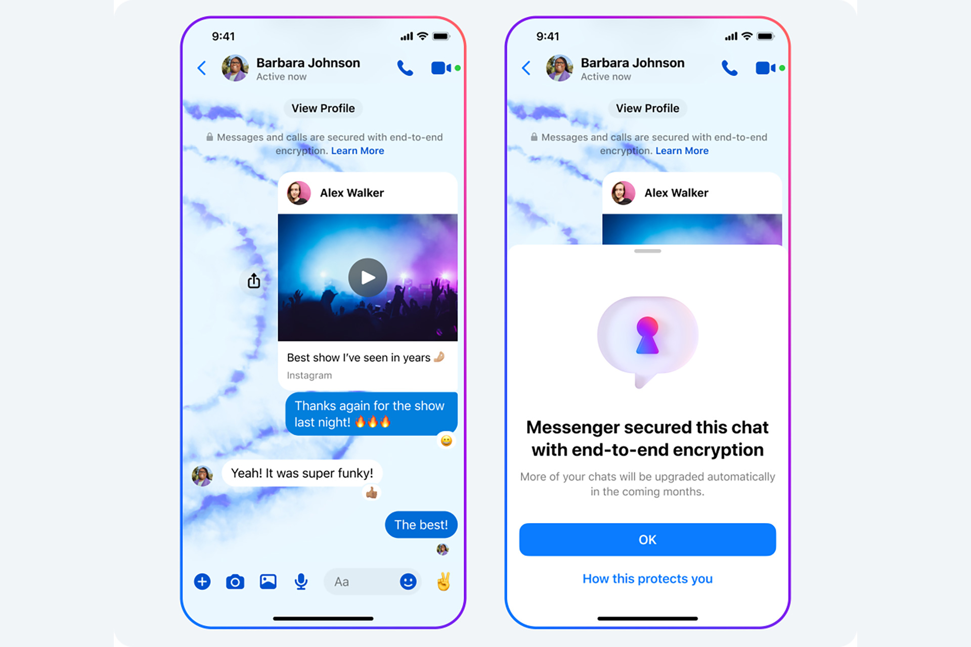 Facebook Messenger encrypted chats now include more of the features you expect