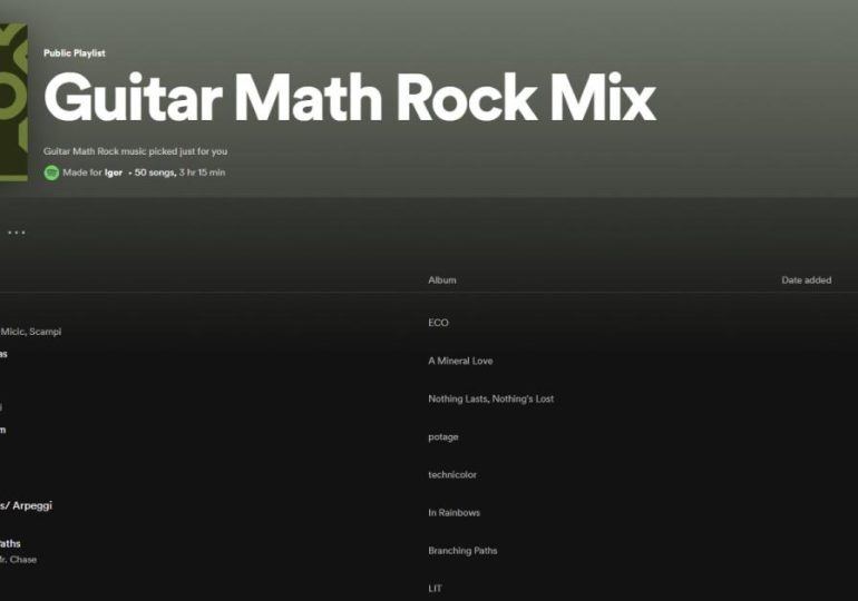 Spotify's Niche Mixes let you generate personalized playlists for almost anything