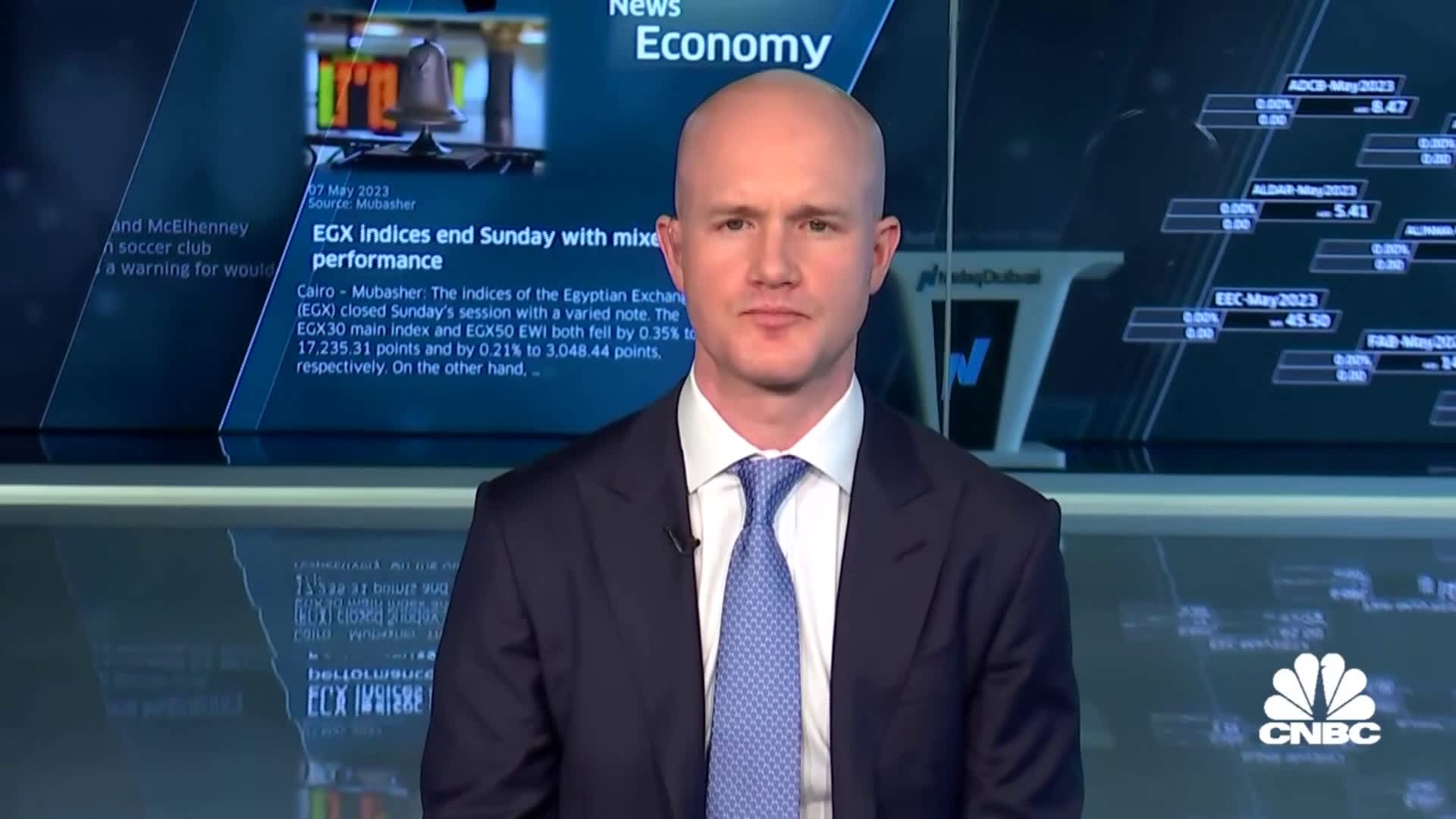 The financial system is in 'major need' of an update, Coinbase CEO says