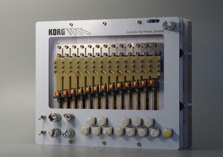 Korg Berlin shows off a prototype 'acoustic synthesizer'