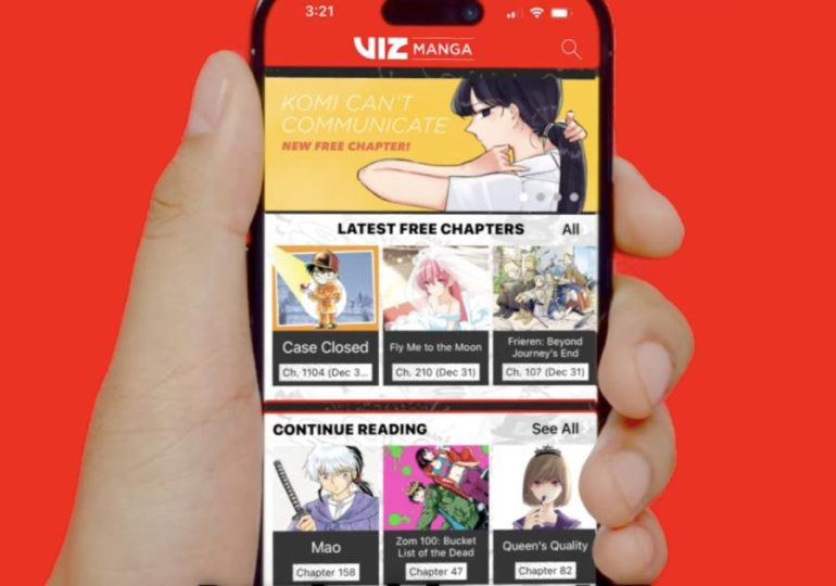 VIZ Manga subscription service releases English chapters the same time Japan gets them