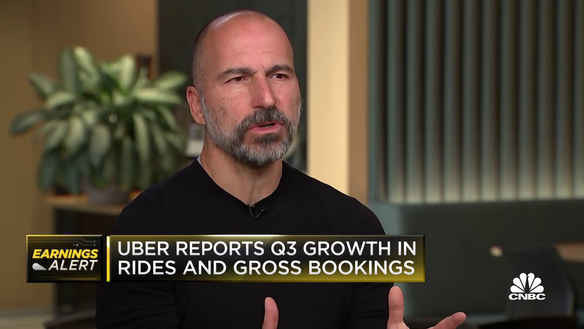 Uber CEO Dara Khosrowshahi on Q3 earnings, inflation impact and freight business