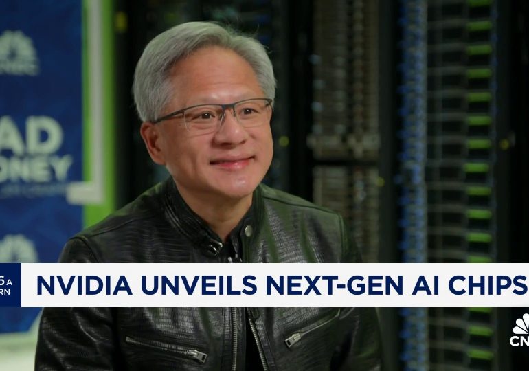 Nvidia's latest AI chip will cost more than $30,000, CEO says