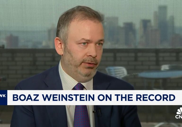 BlackRock funds are ‘crushing shareholder rights,' says activist Boaz Weinstein