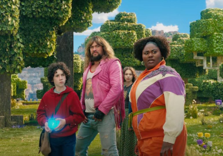 A Minecraft Movie trailer gives us our first look at Jason Momoa and Jack Black ahead of its 2025 release