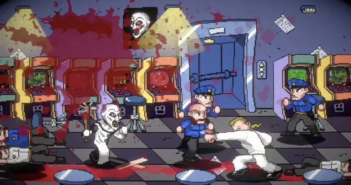 An arcade-style Terrifier beat ’em up game is coming next year