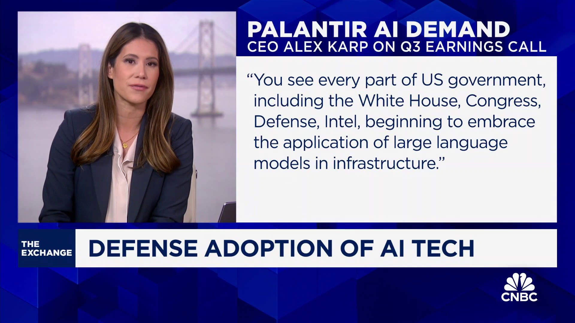 Palantir hits record high as defense adopts AI tech