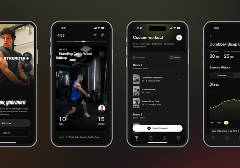 Peloton is introducing a new audio-focused strength training app