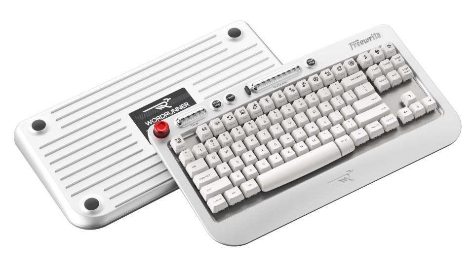 The latest Freewrite device is a fancy mechanical keyboard built with writers in mind